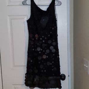 Jessica Simpson black cocktail dress